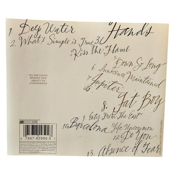 Jewel "Spirit" 1998 Music CD Album With Hit Singles 37559cd - Picture 2 of 2